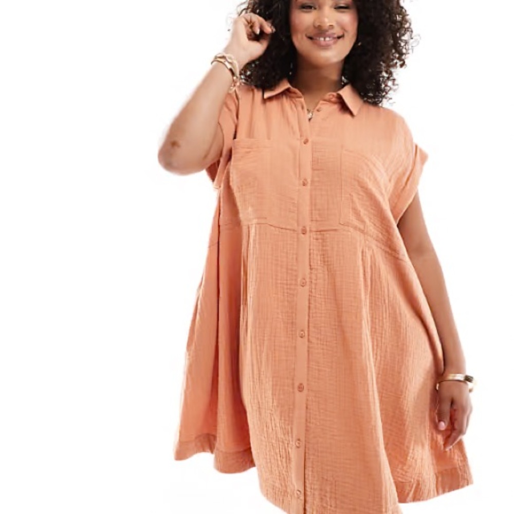 ASOS Button-Up Shirt Dress